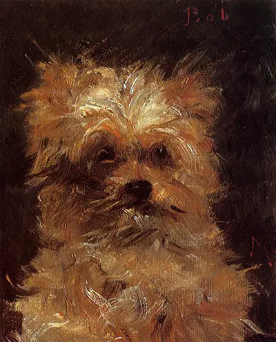 Head of a Dog Edouard Manet